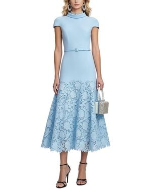 Kaimilan Embellished Midi Dress - Blue