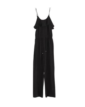 Michael Kors Sleeveless Jumpsuit - Black