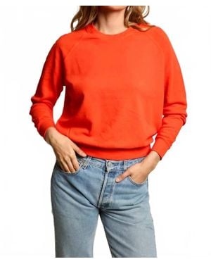 PERFECTWHITETEE Alexi French Terry Sweatshirt - Orange