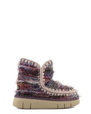 Mou Eskimo 18 Ankle Boots - Purple