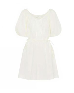 Peony Afterswim Dress - White