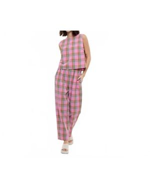 Wishlist Spring Plaid Set - Red