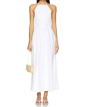 Solid & Striped Meira Midi Dress - White