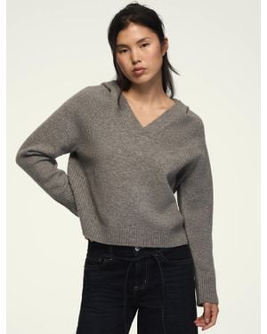 Lucky Brand Cloud Soft Pullover Hoodie - Gray