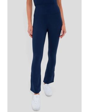 Tuckernuck Millie High Rise Compression Yoga Pants - Blue