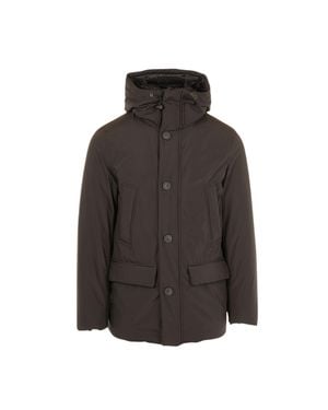 Woolrich Cloud Parka Padded Polyester Down Jacket - Brown