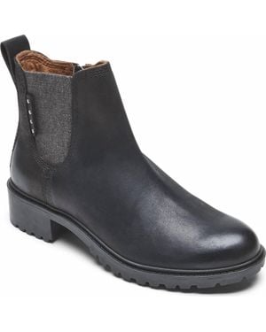 Cobb Hill Winter Chelsea Waterproof Boot - Black