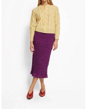 Roseanna Ida Midi Skirt - Purple