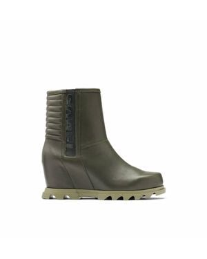Sorel Joan Of Arctic Wedge Iii Moto Boot - Green