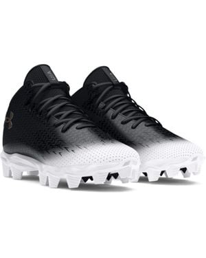 Under Armour Spotlight Franchise Rm 4.0 3027293-001 Football Cleats Uwu531 - Black
