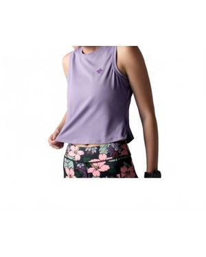 Rabbit Ez Cropped Tank Top - Purple