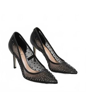 Sam Edelman Hazel Mesh Heels - Black