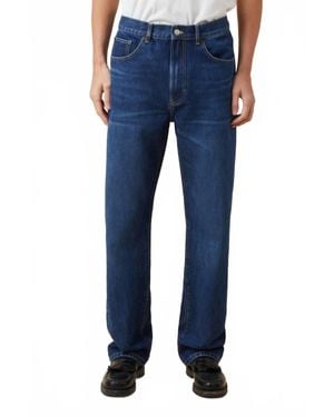 Jeanerica State Classict Straight Leg Jeans - Blue