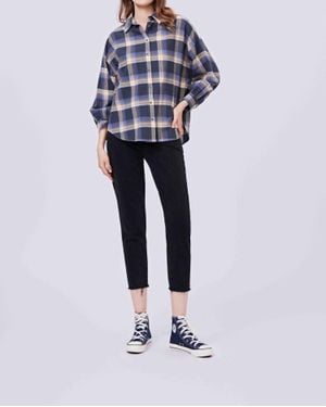 See U Soon Flannel Shirt - Blue