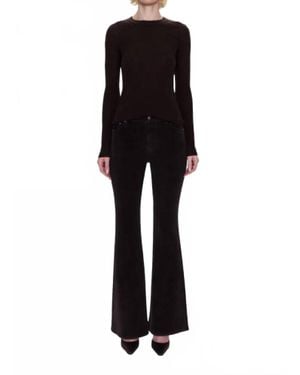 Pistola Kinsley Mid Rise Ultra Flare Pants - Black