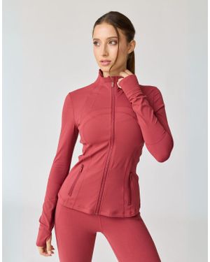 AVA Active Hera Zip Up Jacket - Red