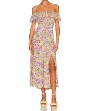 Spell Collective Dolly Off-Shoulder Sundress - Pink