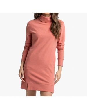 Southern Tide Lynn Mock Neck Dress - Pink