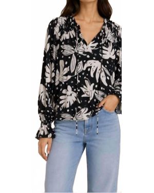 Phie Collective Tropicana Minka Top - Black