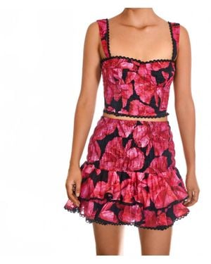 Charo Ruiz Liv Top - Red