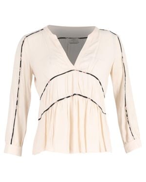 Ba&sh V-Neck Top - Natural