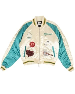 Rhude Smoking Patches Jacket - Green