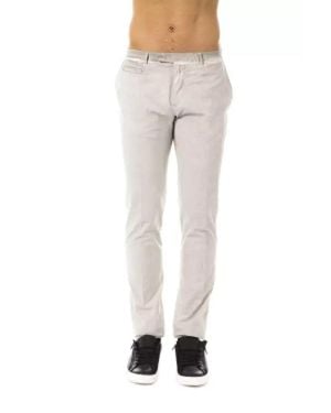 Uominitaliani Cotton Pant - Gray