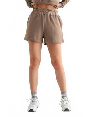Mono B Laguna Lounge Shorts - Natural