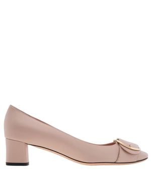 Bally Alison Clarie 45 Leather Pumps, Brand Size 40 Us Size 9.5 - Pink
