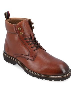 Thomas & Vine Simeon Plain Toe Ankle Boot - Brown