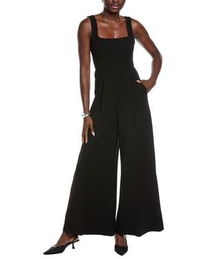 Reiss Dion Twill Open Back Dress - Black