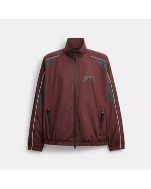 COACH Track Jacket - Brown