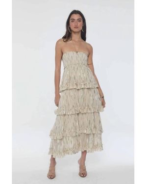 Jen's Pirate Booty Equinox Ruffle Skirt - White