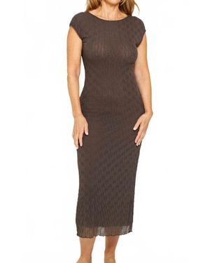 Find Me Now Second Skin Ross Backless Dress - Black