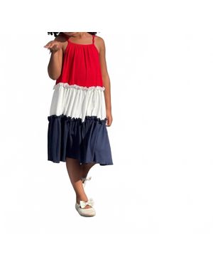 VIGNETTE Girls Pheobe Dress - Blue