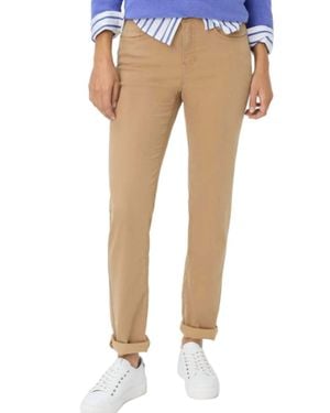Brax Mary Five Pocket Pants - Natural