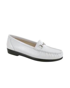 SAS Metro Slip On Loafer - White