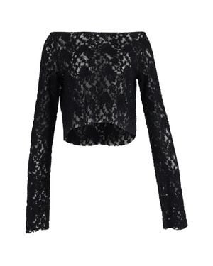 Maison Margiela Prink Rubber Crop-Top in Pink | Lyst