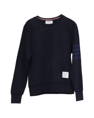 Thom Browne 4-Stripe Sweatshirt - Blue