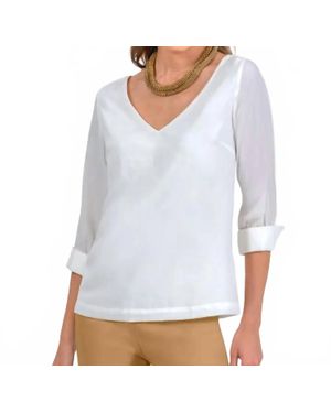 Gretchen Scott Everyone Top - White