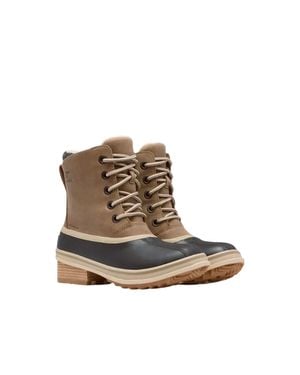 Sorel Insulated Waterproof Leather Winter Boots - Brown