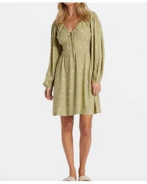 Billabong Sol Love Mini Dress - Yellow