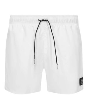 BOSS Hugo Dodo Solid Swim Trunks - White