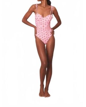 LoveShackFancy Sorella One Piece - Red