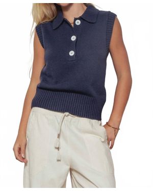 Urban Daizy Row Vest - Blue