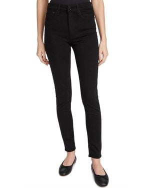 Rag & Bone Pre-Loved Nina High Rise Skinny Jean - Black