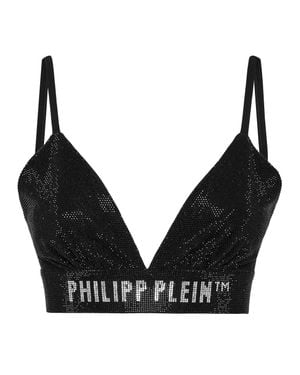 Philipp Plein Bra Stones - Black
