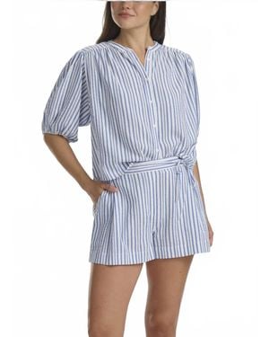 Splendid Madelyn Stripe Short - Blue