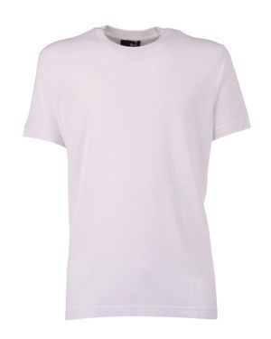 Fay Piquet Tinto Frosted Logo T-Shirt - Pink