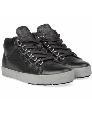 Blackstone Km02 Leather Sneaker Shoe - Black